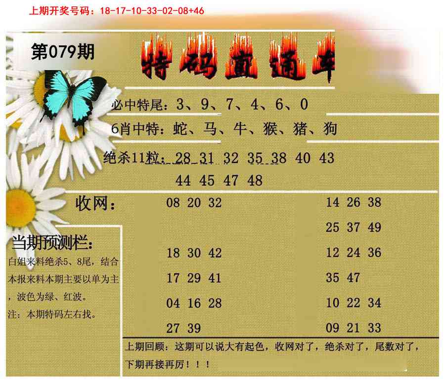 079期特码直通车[图]